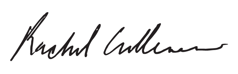 Picture of the signature of Rachel Cullinane